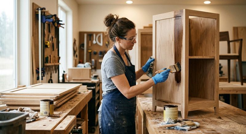 Cabinet Staining Service in Kokomo, IN