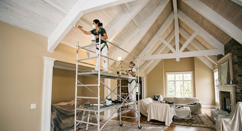 Attic Painting in Kansas City, KS