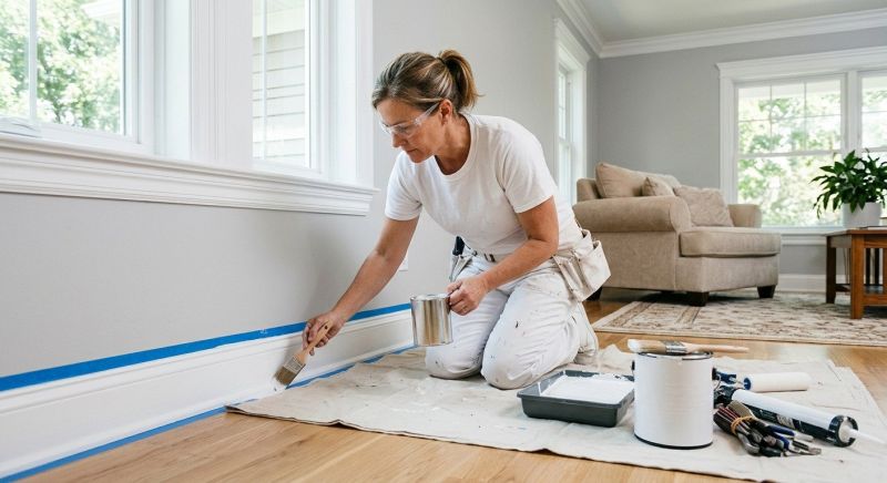 Bedroom Painting in Wilmington, NC