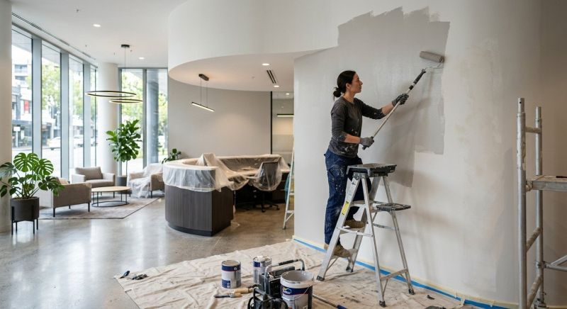 Business Floor Painting in Longmont, CO