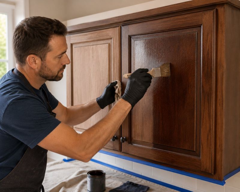 Cabinet Glazing Service in Dayton, OH