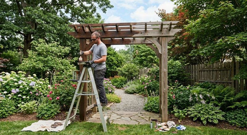 Gate Staining in Waco, TX
