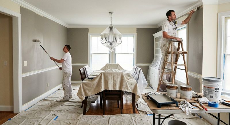Interior Garage Painting in Waco, TX
