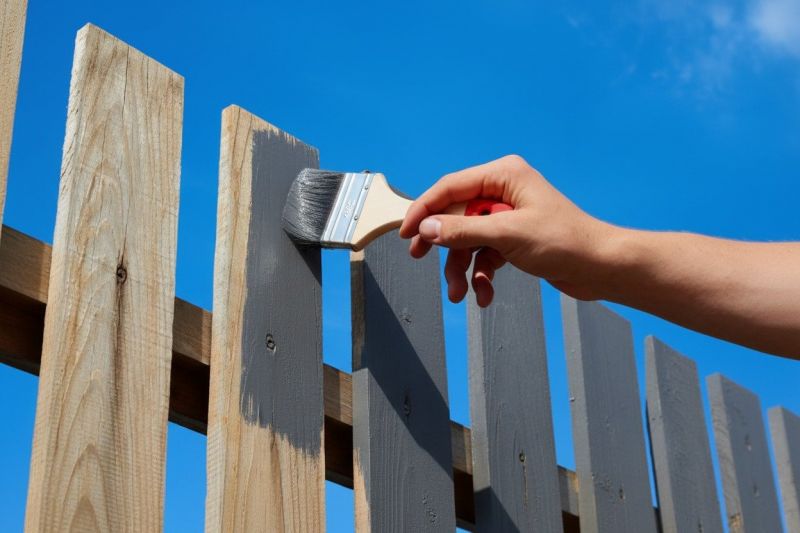 Pool Fence Painting in Waco, TX
