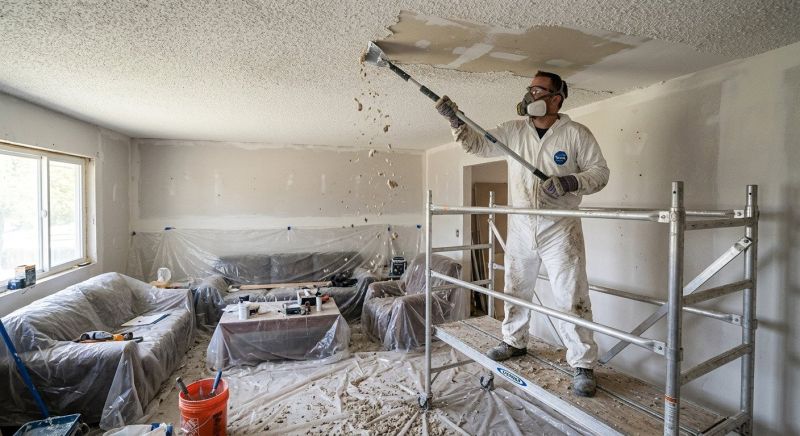 Popcorn Ceiling Renovation in Waco, TX