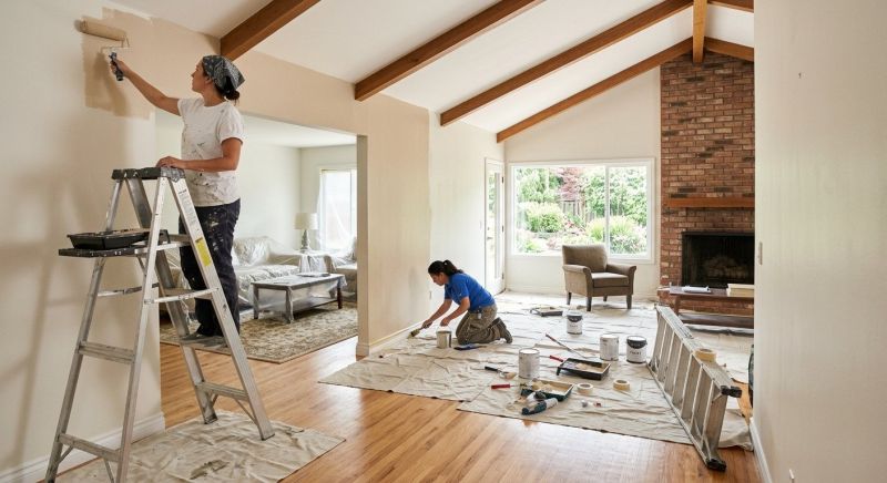 Shiplap Painting in Waco, TX