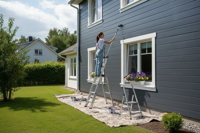 Soffit Painting in Boulder, CO