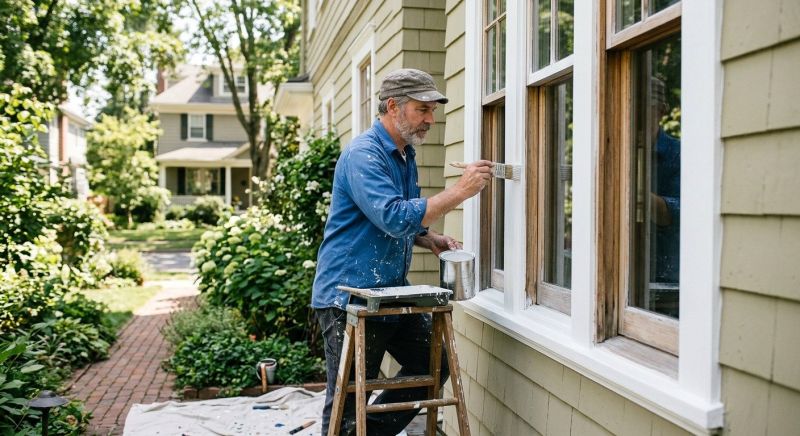 Trim Painting Service in Wilmington, NC
