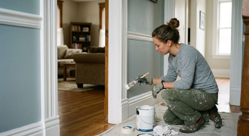 Window Frame Painting in Waco, TX